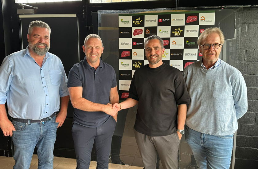Officiële voorstelling trainer Quincy Rombaut.