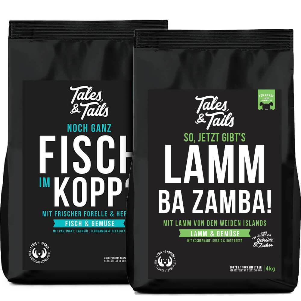 Hundebedarf Trockenfutter Fisch