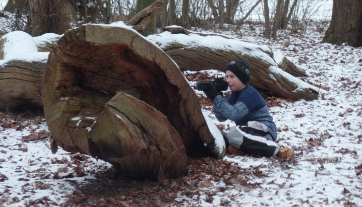 lasertreff hamburg deckung im schnee
