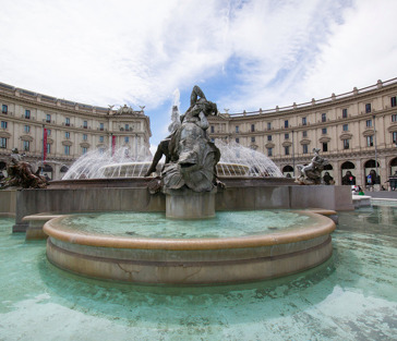 Фонтаны и площади Рима