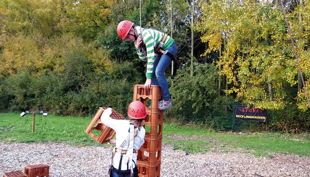 hochseilgarten kistenklettern