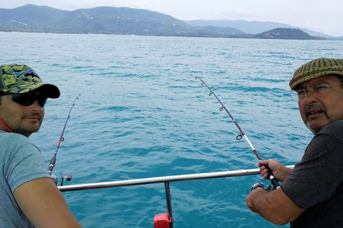 Морская рыбалка на Самуи