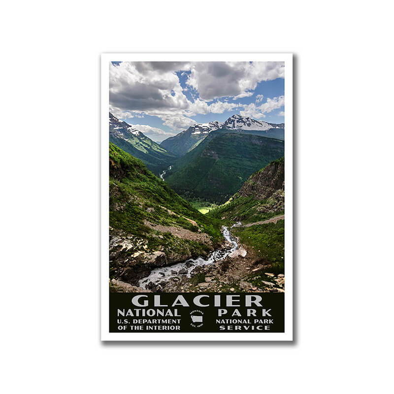 Glacier National Park Poster