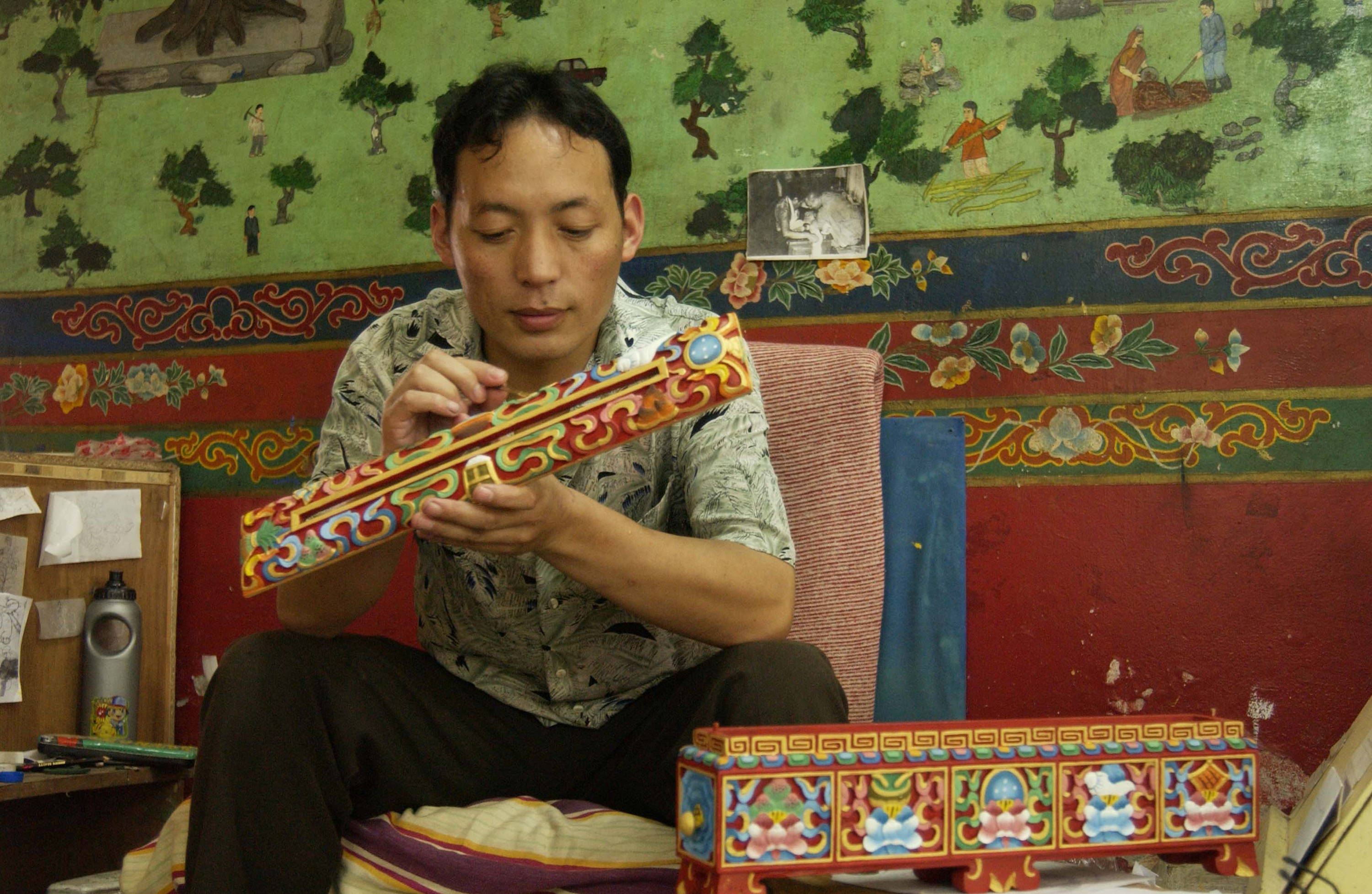 Traditional Tibetan Wood Carving - A Preserved Practice – Norbulingka  Institute of Tibetan Culture