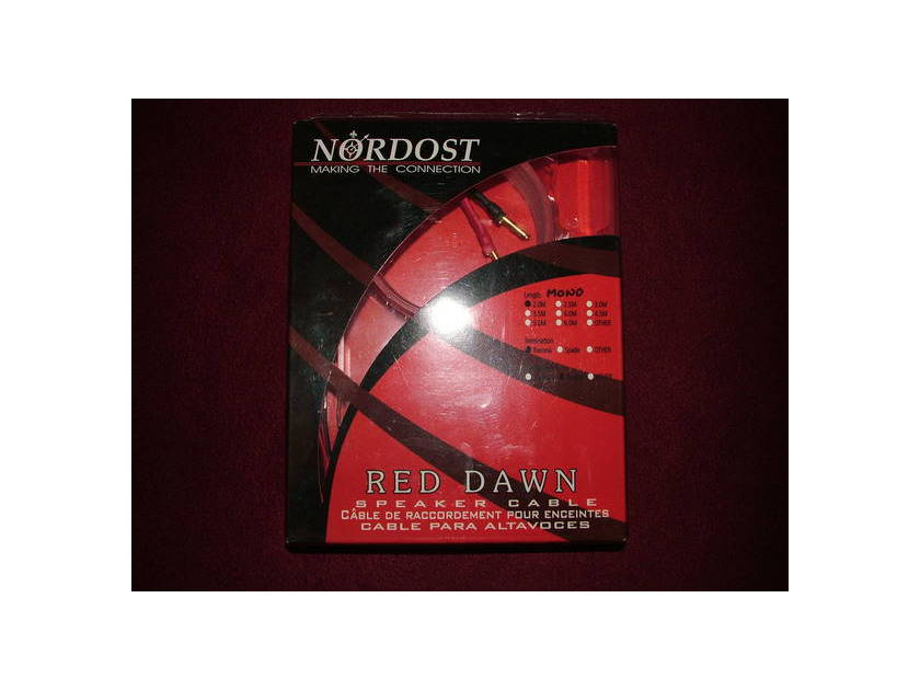 Nordost Red Dawn 2 meter bi-wire/ single cable