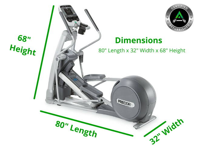 Precor EFX 576i Elliptical (Refurbished) – Ace Fitness Equipment