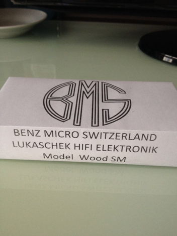 Benz Micro Wood SM Like new!!