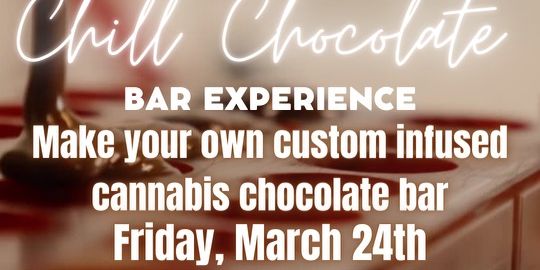 The CHILL Chocolate Bar Experience. 21 and UP only  promotional image