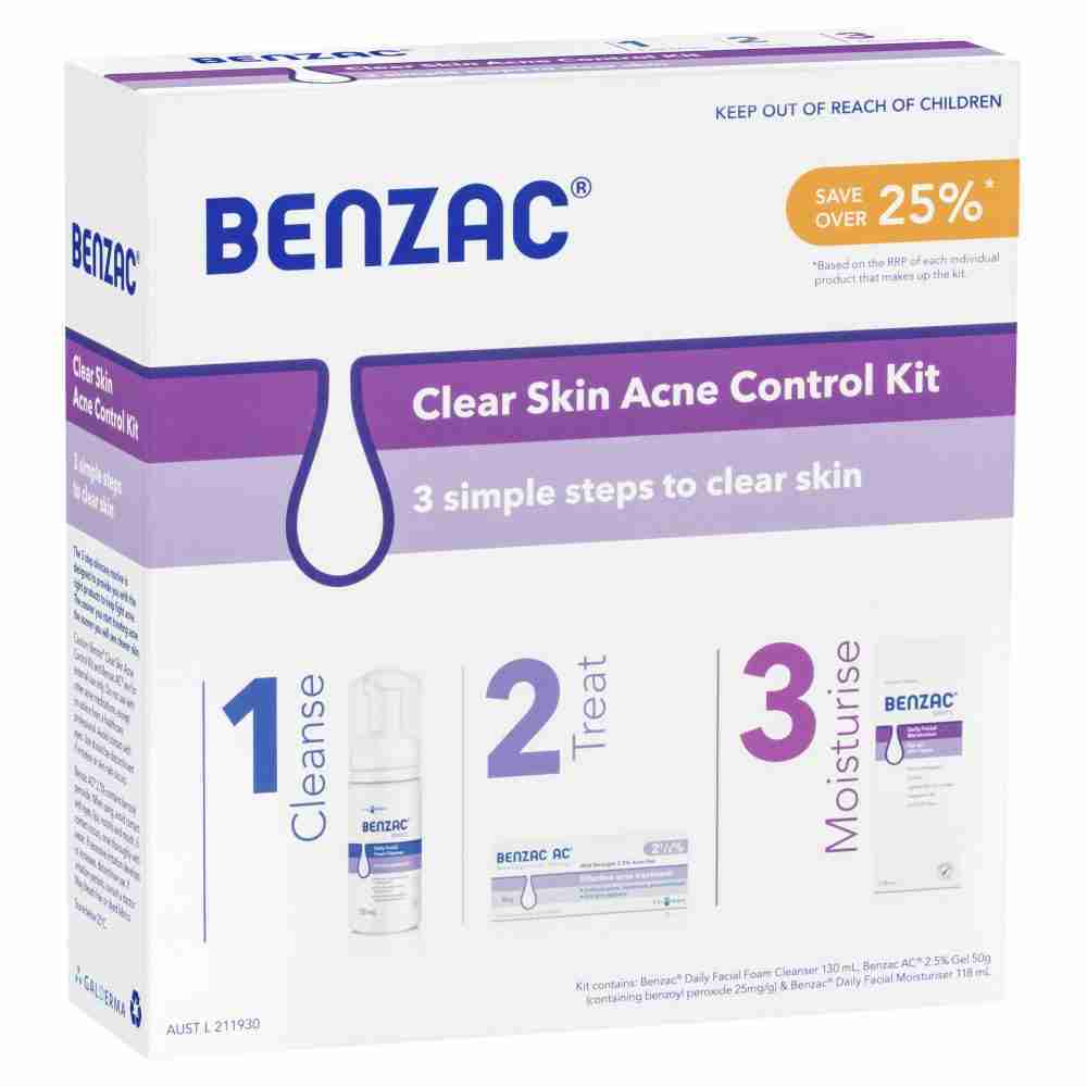 Benzac Acne Kit ARTG ID 236732