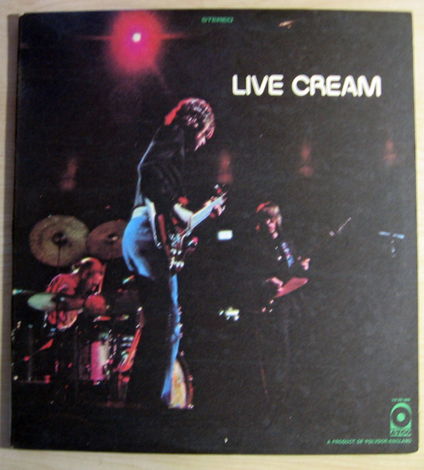 Cream - Live Cream - 1970 ATCO Records ‎SD 33-328