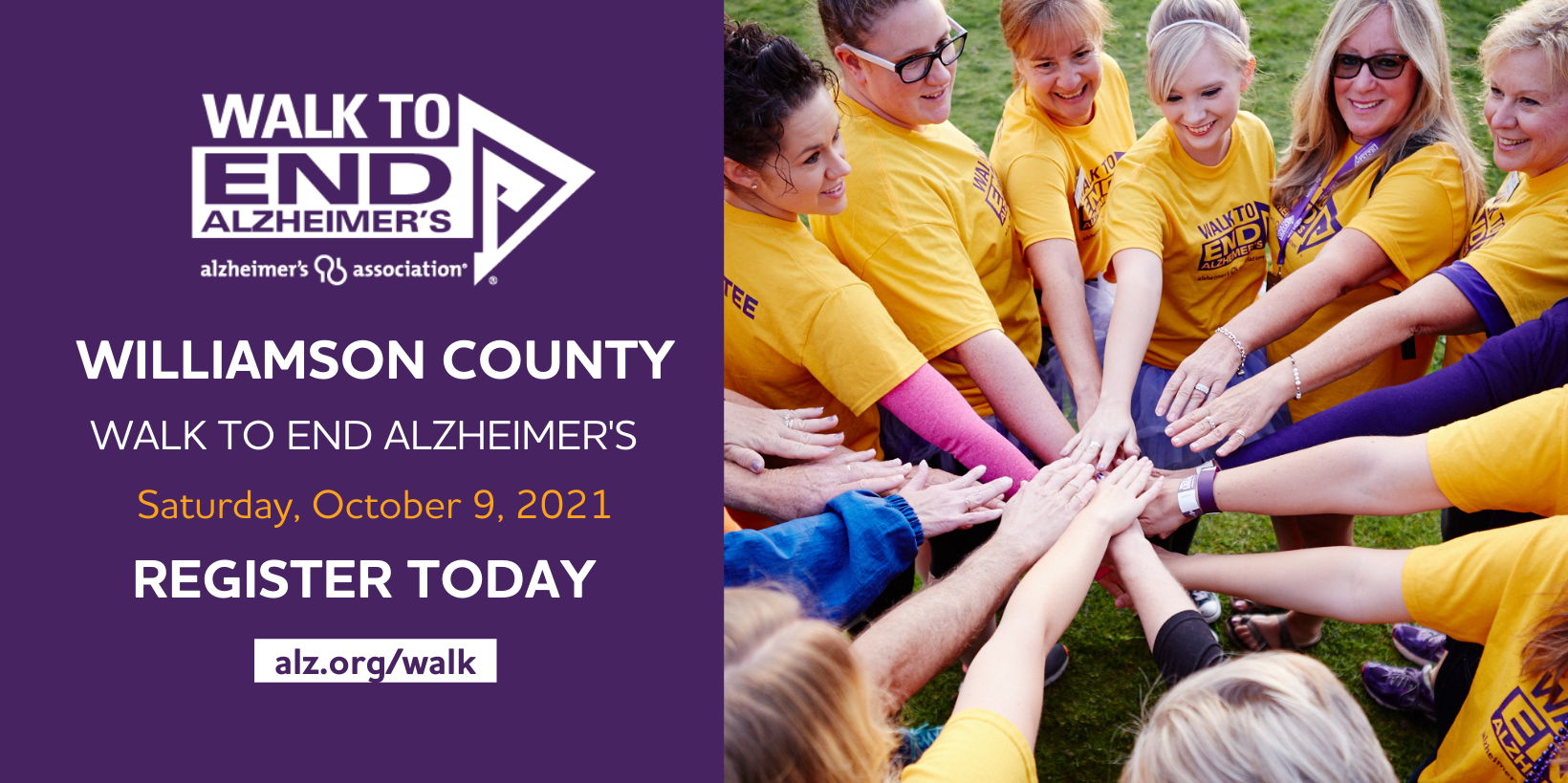 2021 Walk to End Alzheimer's - Williamson County promotional image