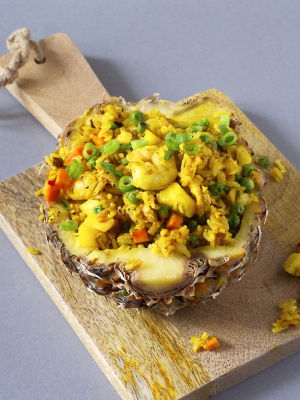 Pineapple Fried Rice Southeast Asian Recipes Nyonya Cooking