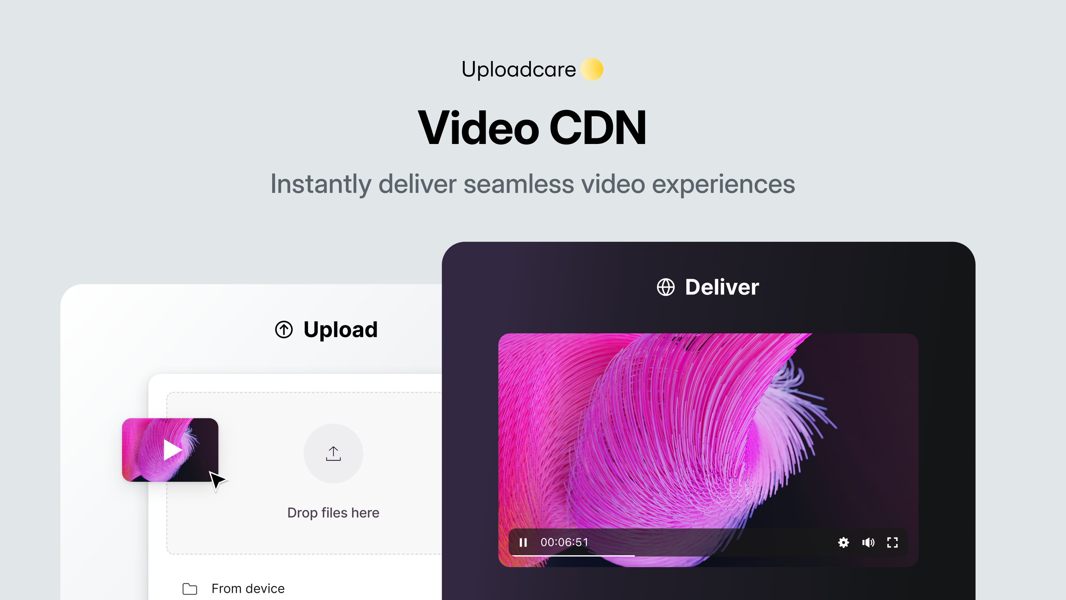 Uploadcare Video Player examples