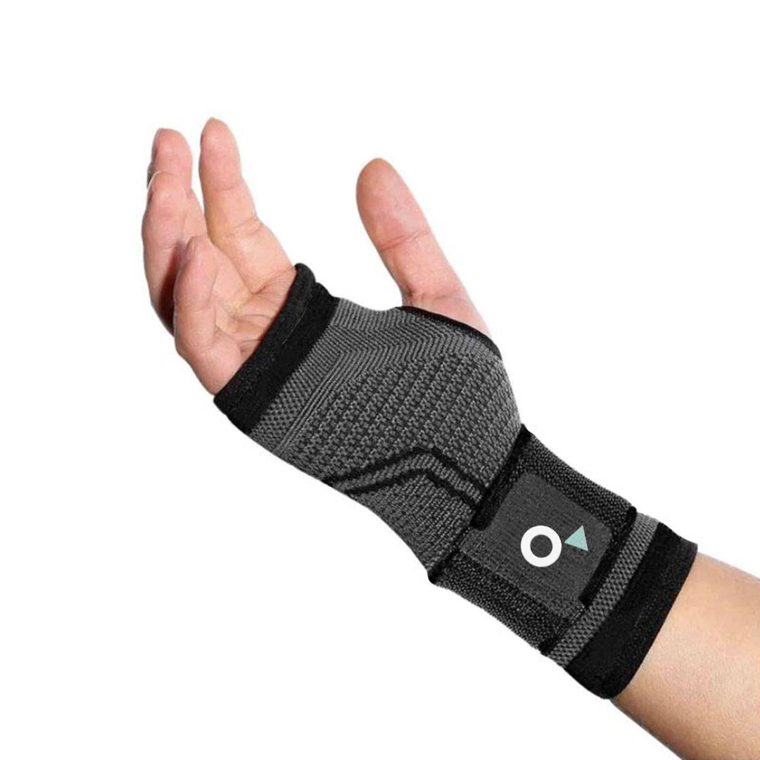 Onecompress Arthritis Compression Gloves, Fingerless Performance Gaming Gloves, Premium Gloves for Carpal Tunnel, Best Arthritis Gloves of 2020