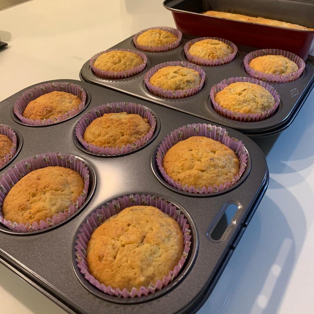 put into muffin tray for ease of giving away.