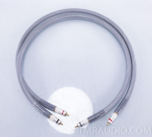 Acoustic Zen Silver Reference II RCA Cables; 1m Pair In...