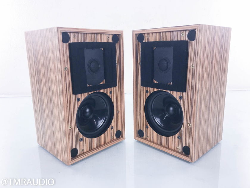 Stirling LS3/5a V2 Limited Edition Bookshelf Speakers Zebrano Pair (14891)