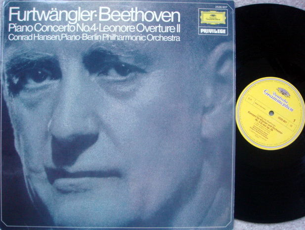 DG / Beethoven Piano Concerto No.4, - FURTWANGLER/HANSE...