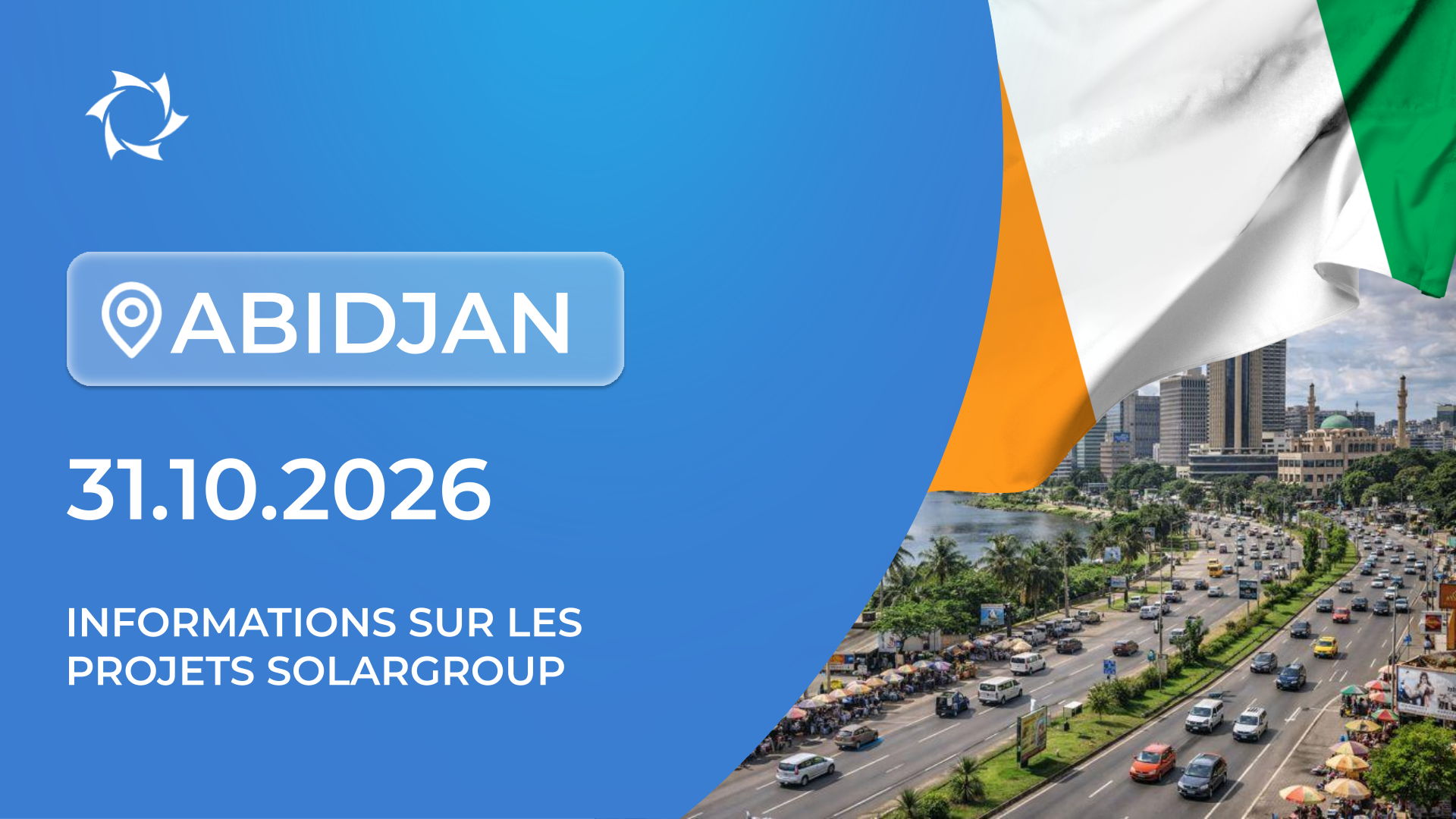 Informations sur les projets SOLARGROUP à Abidjan (Côte d'Ivoire)