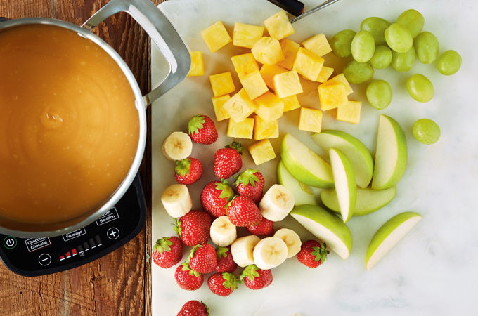 Maple and Ginger Fondue
