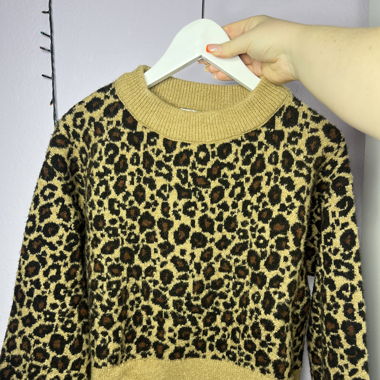 🐆 Leopard Print Sweater