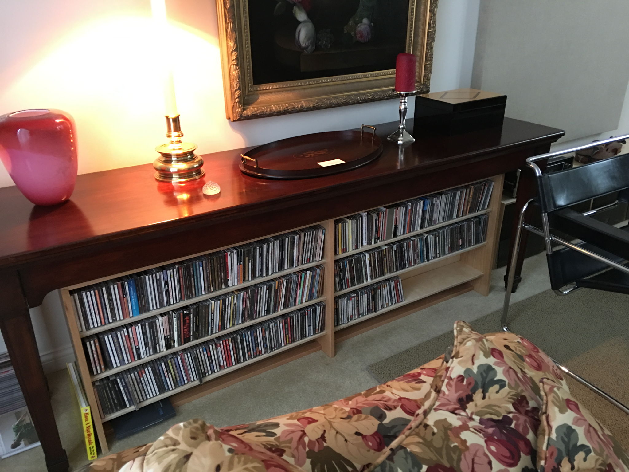 Homemade CD storage