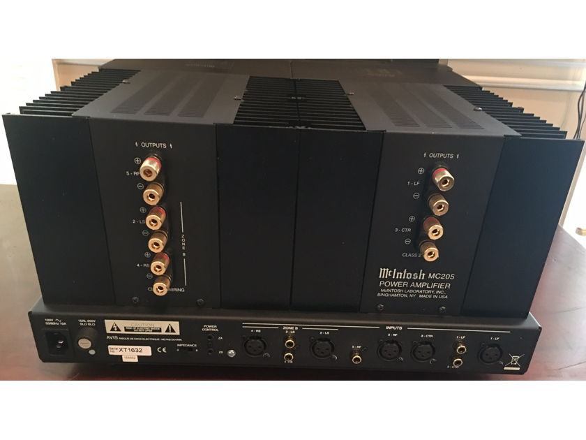 McIntosh MC-205 5 Channel Power Amplifier