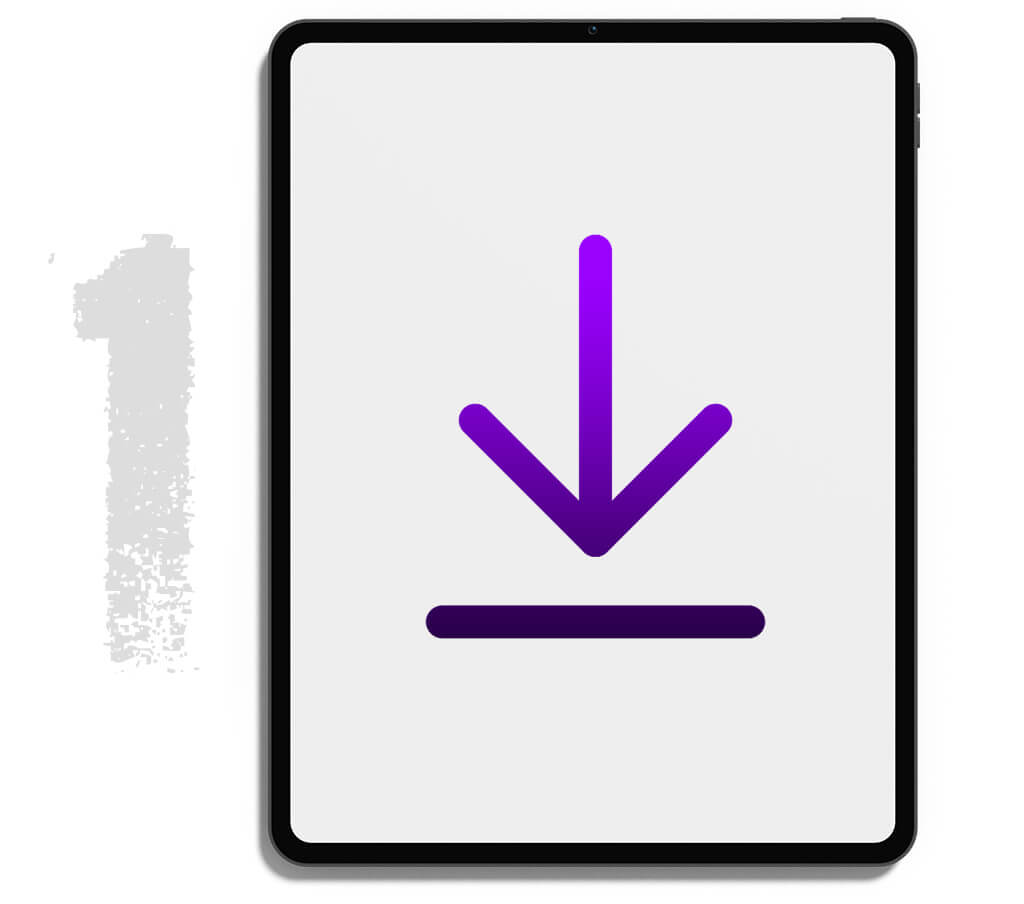image of a download arrow