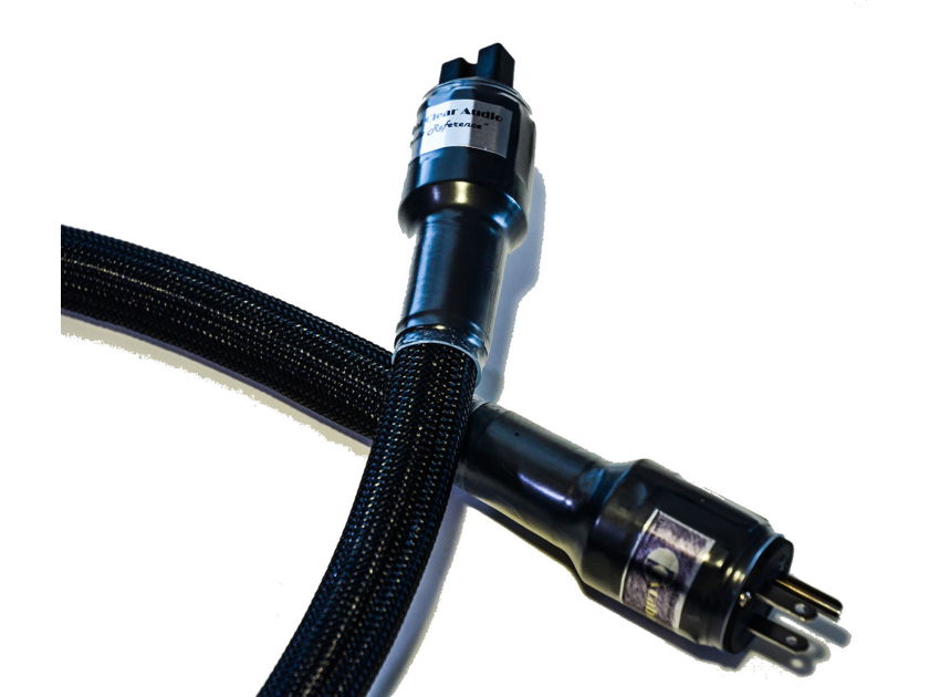 Crystal Clear Audio Studio Reference Power Cable 1.5m Black Finish