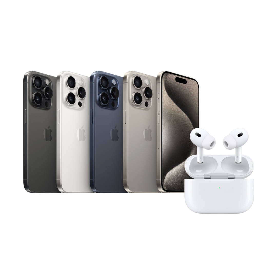 iPhone 15 Pro Max 256G + AirPods Pro 2 無卡分期