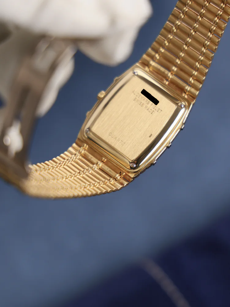 Bamboo Diamond Dial with Rubies Integrated Bracelet 17.9 cm