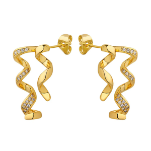 Razoa Jewels Boutique - 18K gold plated earrings