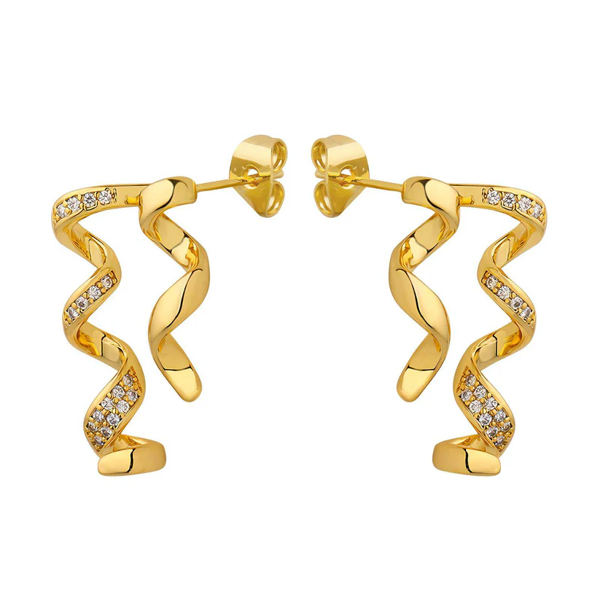 Razoa Jewels Boutique - 18K gold plated earrings