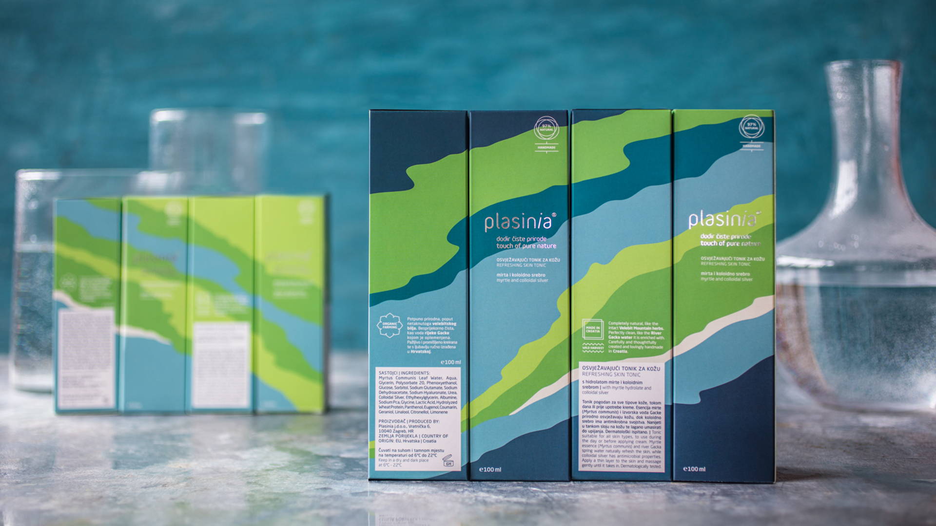 Featured image for PLASINIA Skincare Stands Out With Its Use of Cool Colors