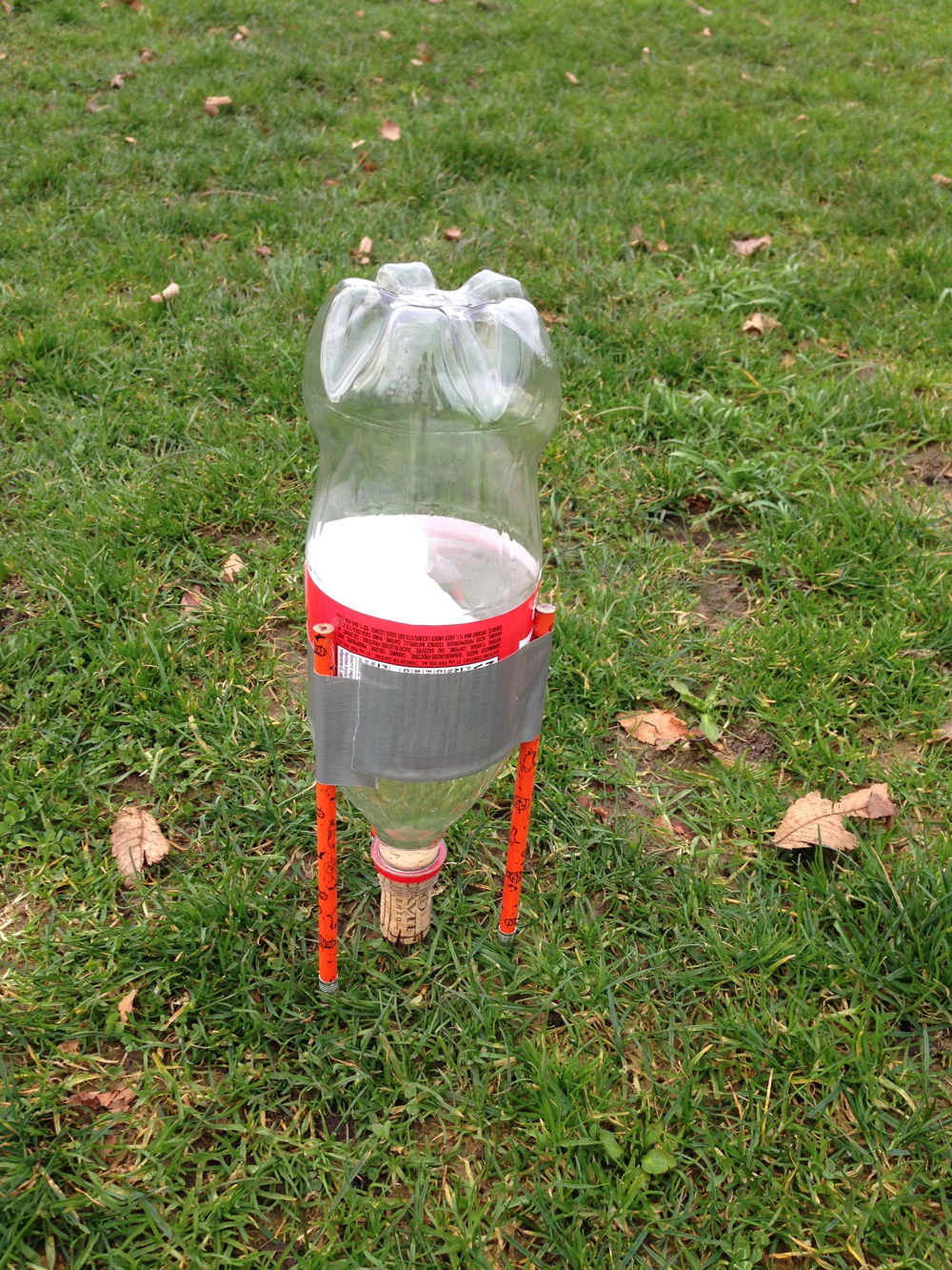 Making a Vinegar Rocket
