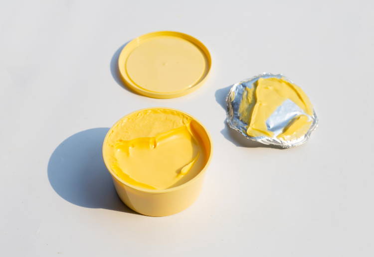 バターの代わりにマーガリン