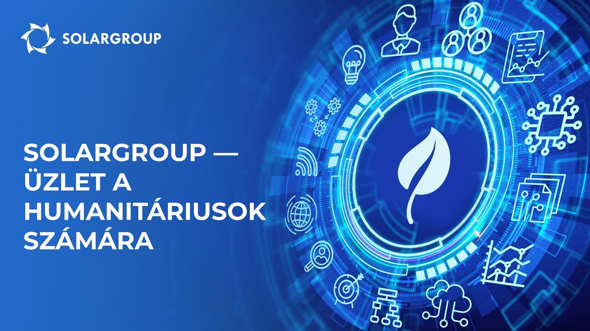 SOLARGROUP – üzlet a humanitáriusok számára