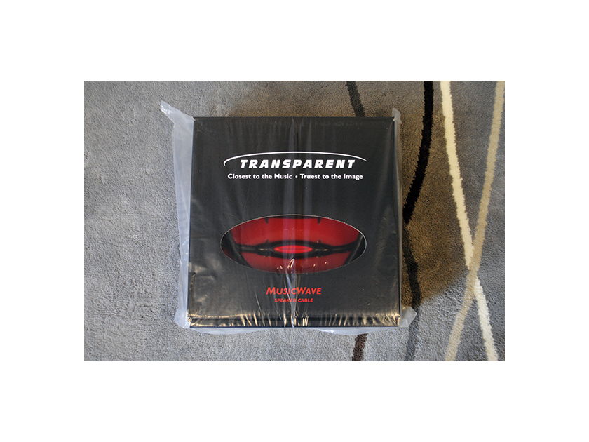 Transparent Audio MW10 Speaker Cables in MM2 Technology