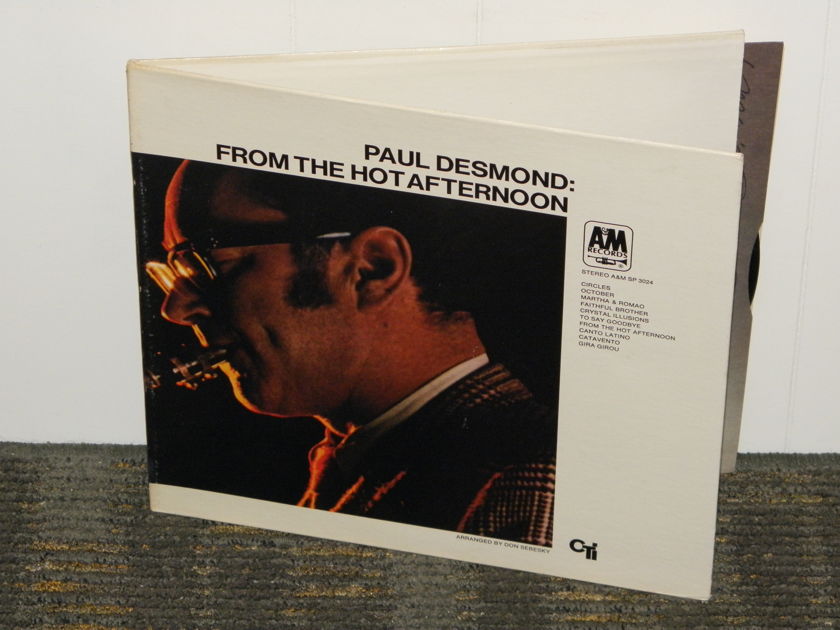 Paul Desmond    From The Hot - Afternoon. A&M  SP-3024