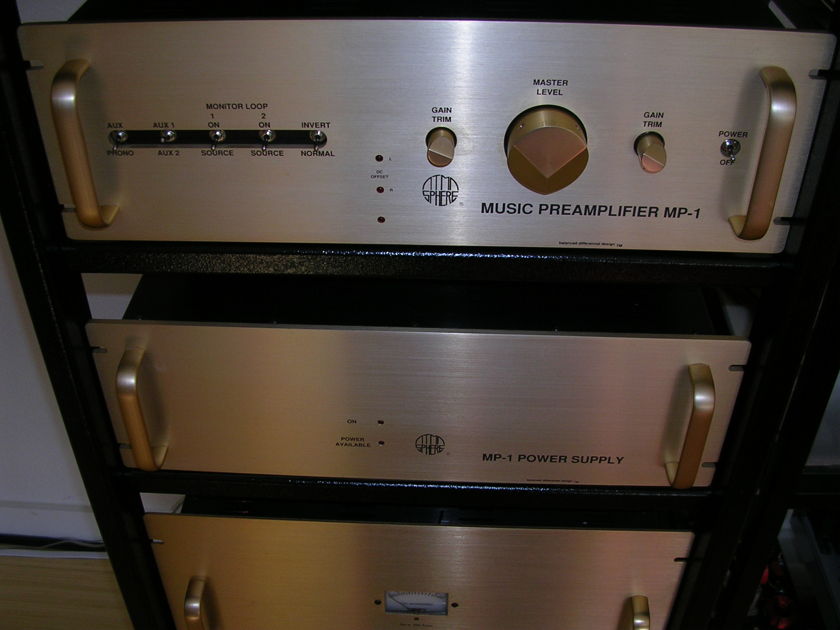 ATMA SPHERE MP-1 with POWER SUPPLY GOLD WITH PHONO STAGE.........