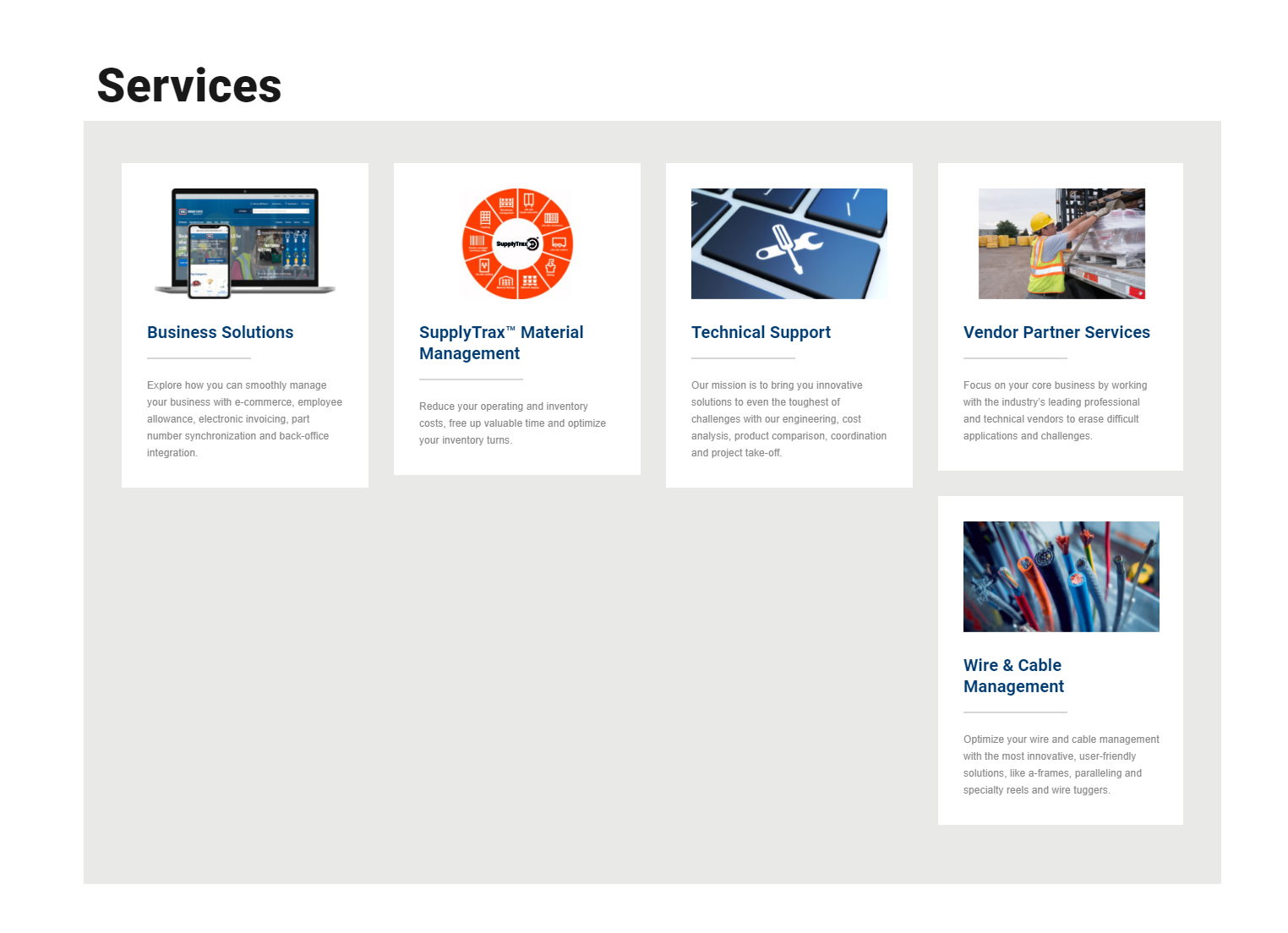 Border States product / service
