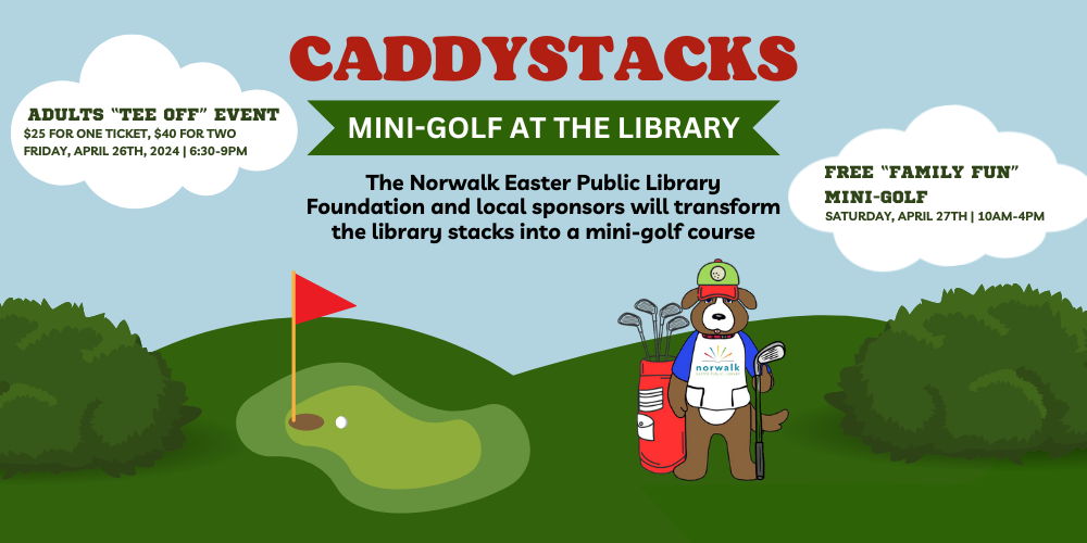 CaddyStacks: Mini-Golf in the Library promotional image