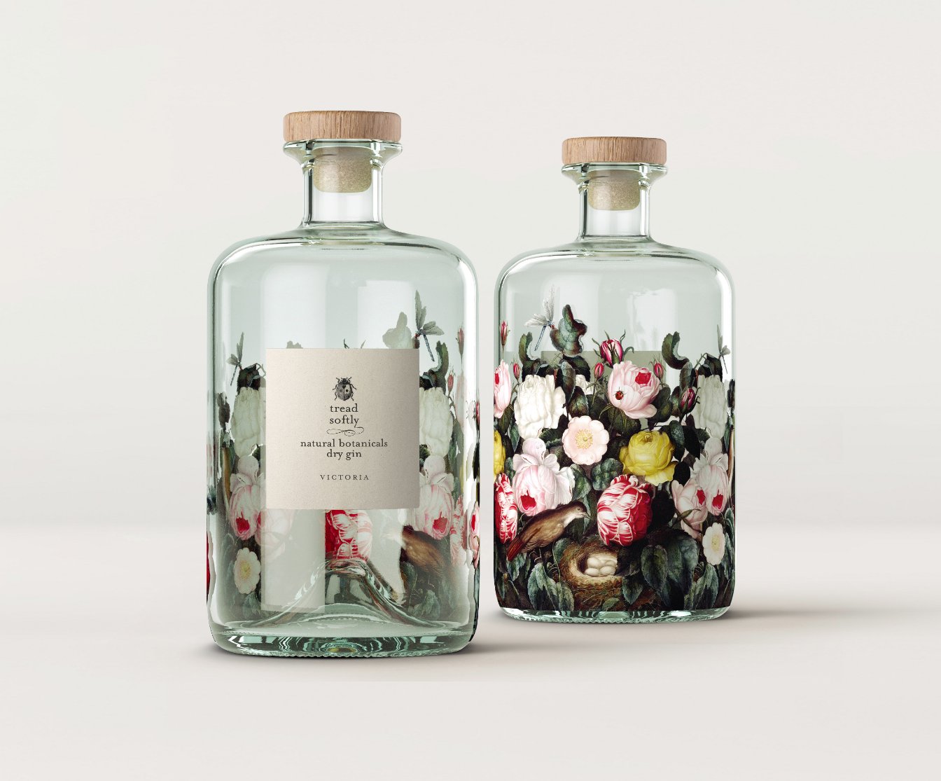 Tread Softly Extends Wine Brand Into World Of Gin With Nature-Inspired Packaging
