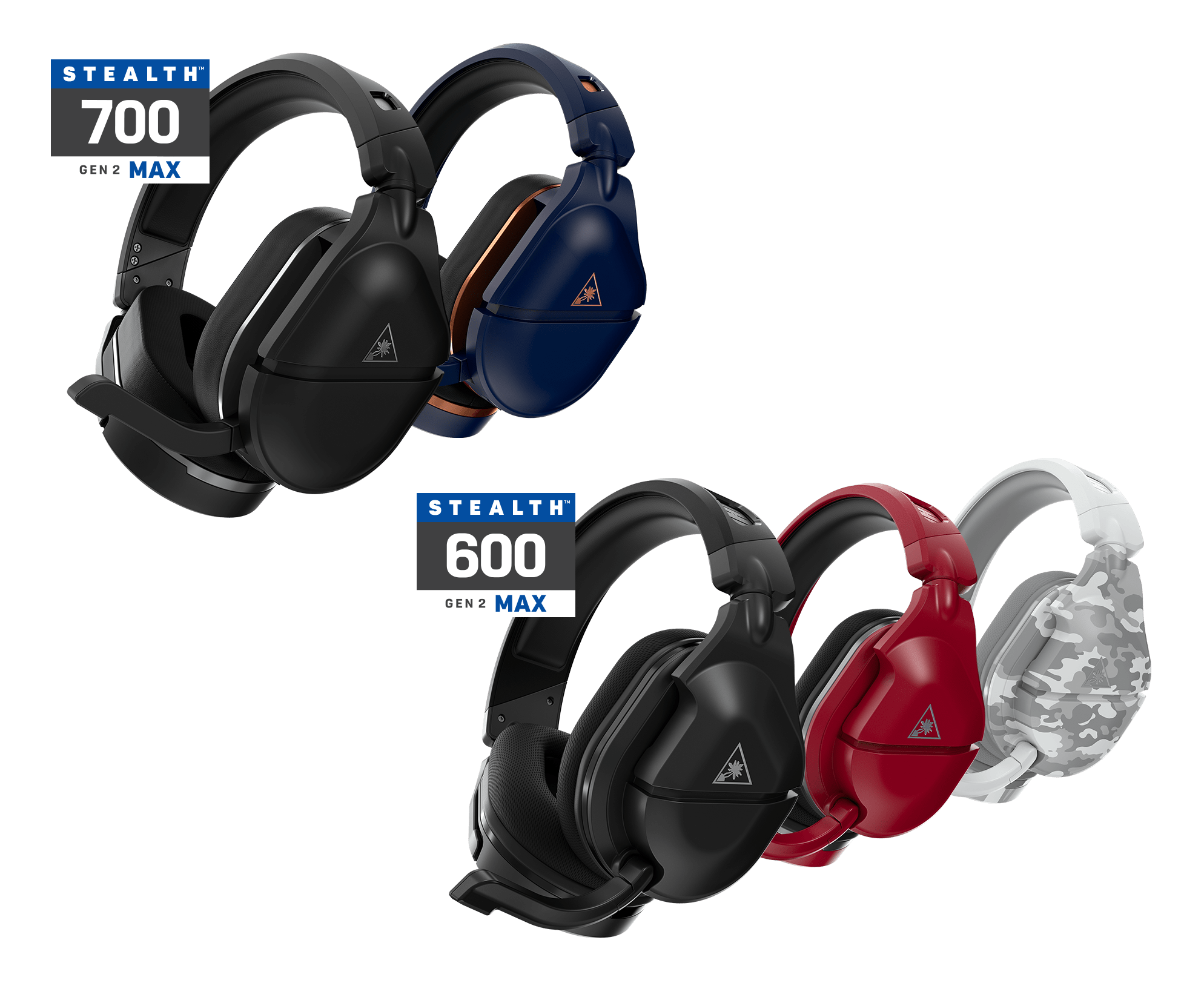 Assortiment draadloze Stealth Gen 2-headsets