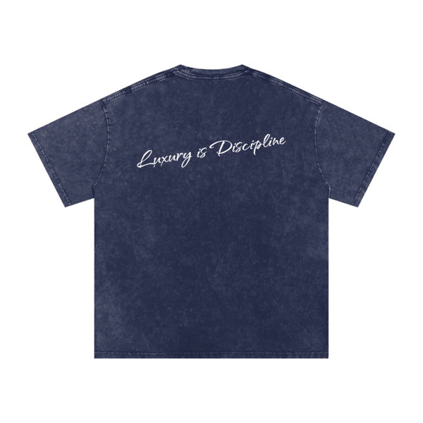 Snow Washed Oversized Cotton T-Shirt - Image 2