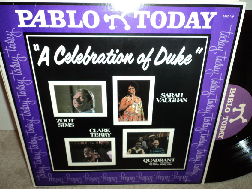 Zoot Sims, Clark Terry, Sarah Vaughan  - "A Celebration of the Duke"  Pablo NM