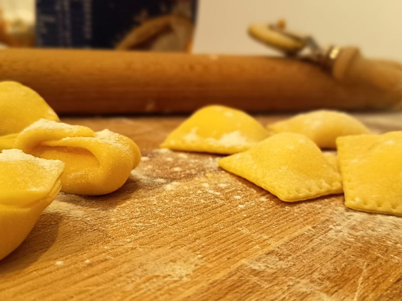 Kochkurse Messina: Messina auf dem Tisch: Hausgemachte Frische Pasta