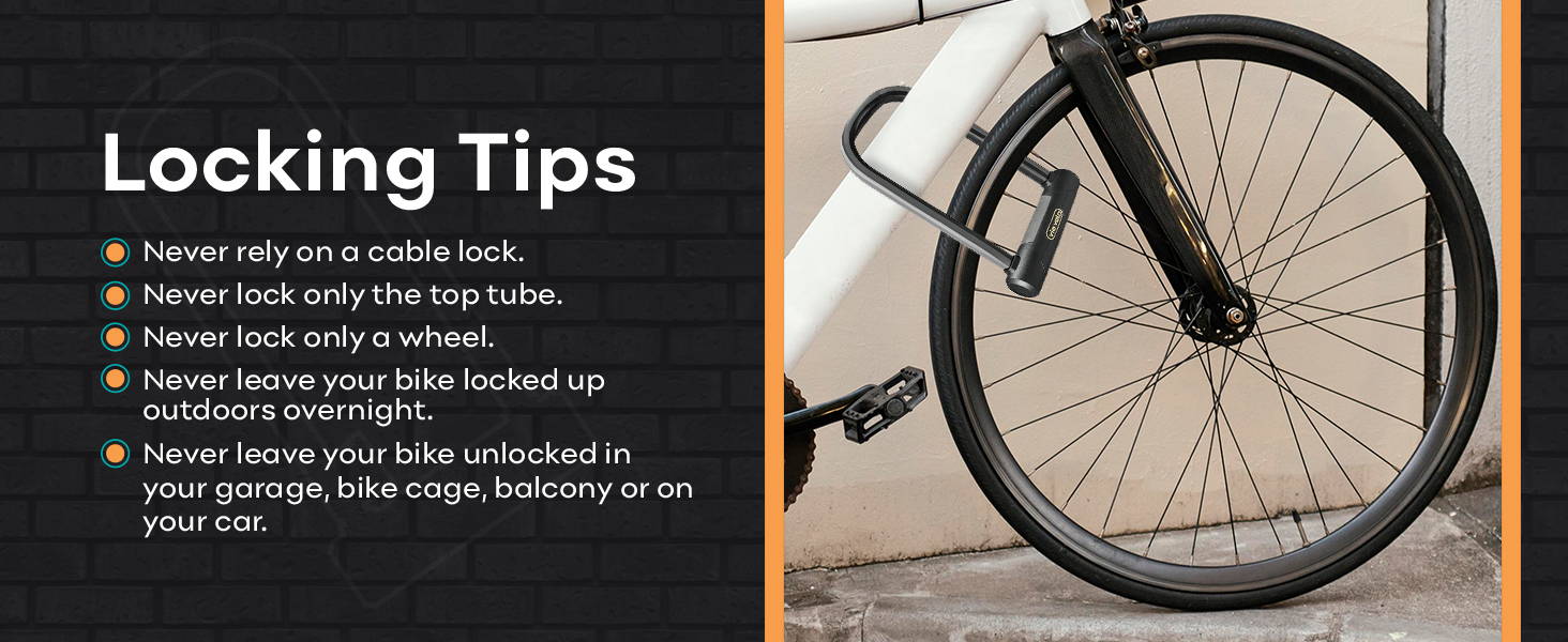 Via Velo Bike U Lock Via Velo Elite U Lock 20CrMnTi Steel Anti Theft ViaVelo