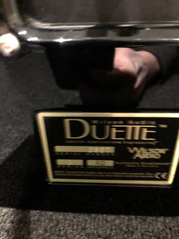Wilson Audio Duette in black excellent condition