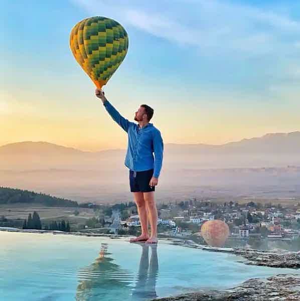 Pamukkale at Sunrise + Hot Air Balloons from Kemer - photo 2